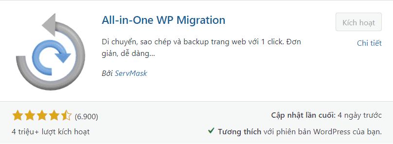 All in one Migration